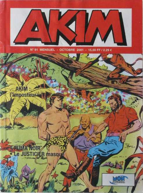 Scan de la Couverture Akim 2 n 91